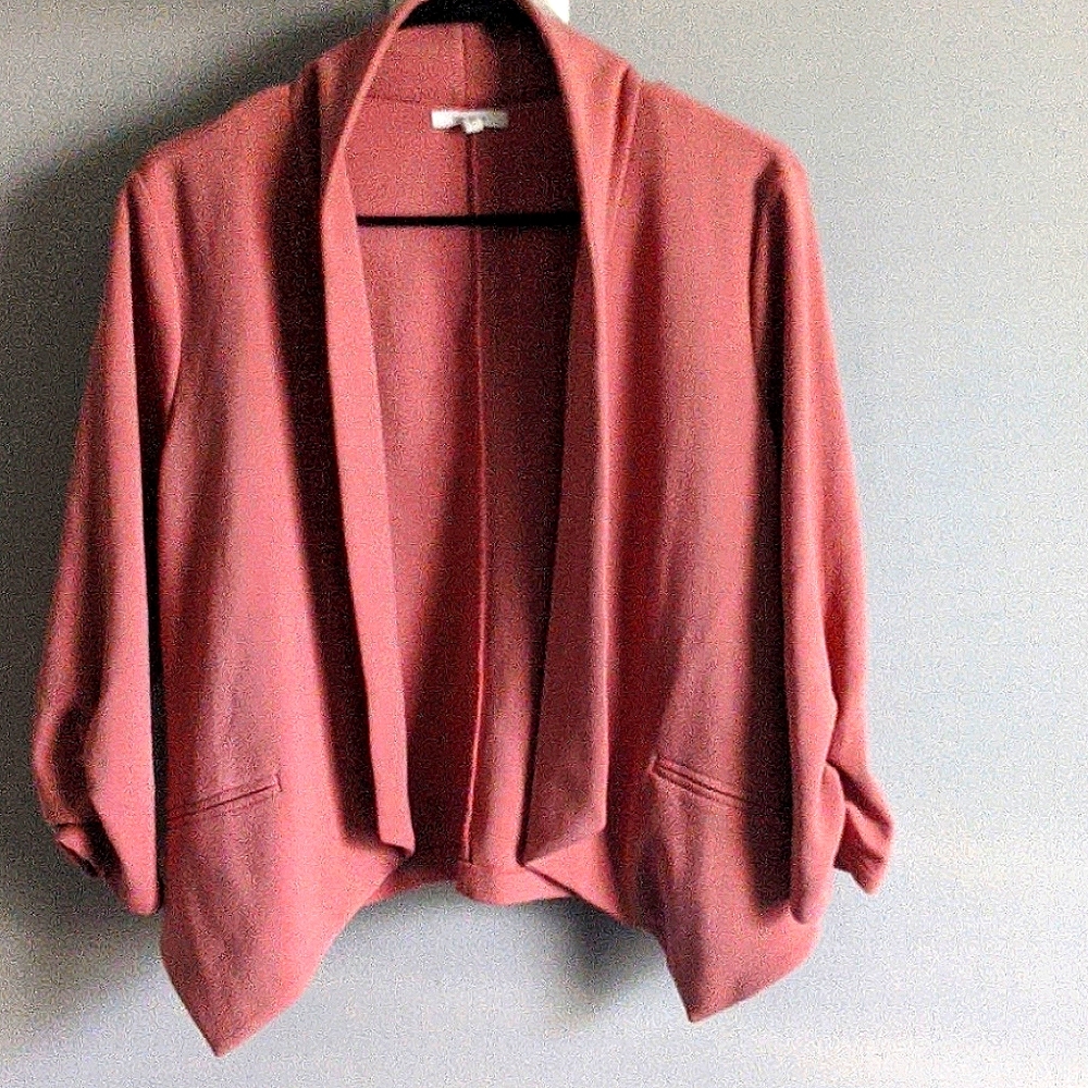 Peach blazer